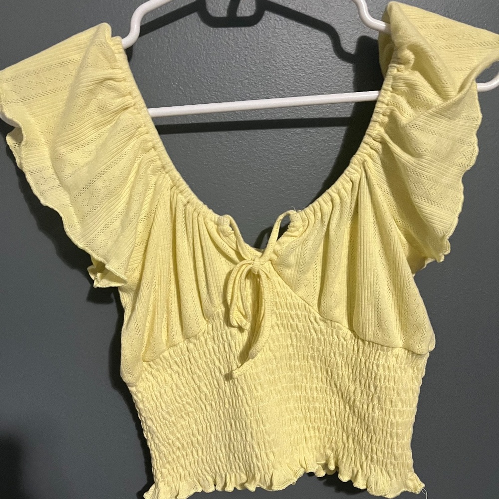 Sweet Lemon Crop Top
